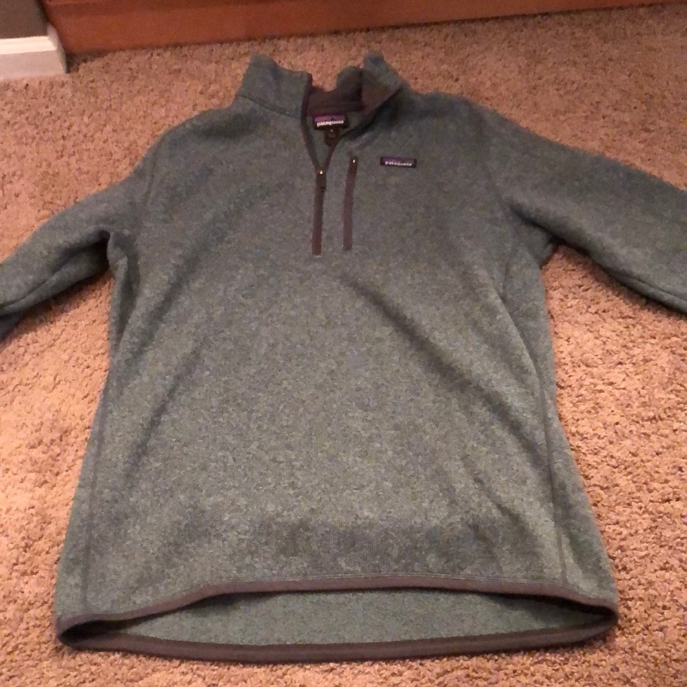 Patagonia men’s better sweater quarter zip xl